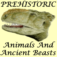 logo for our collection of prehistoric animals and ancient beasts
