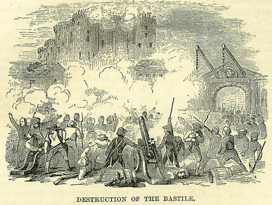 DESTRUCTION OF THE BASTILE